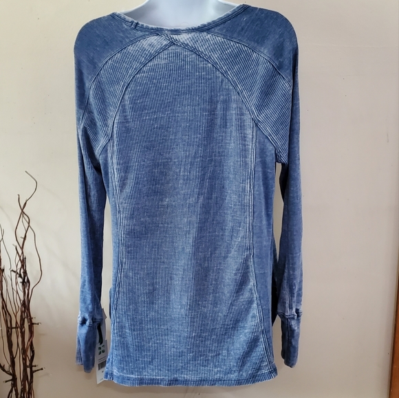 Green Tea Lightweight Long Sleeve Thermal Tunic Medium - Picture 5 of 13